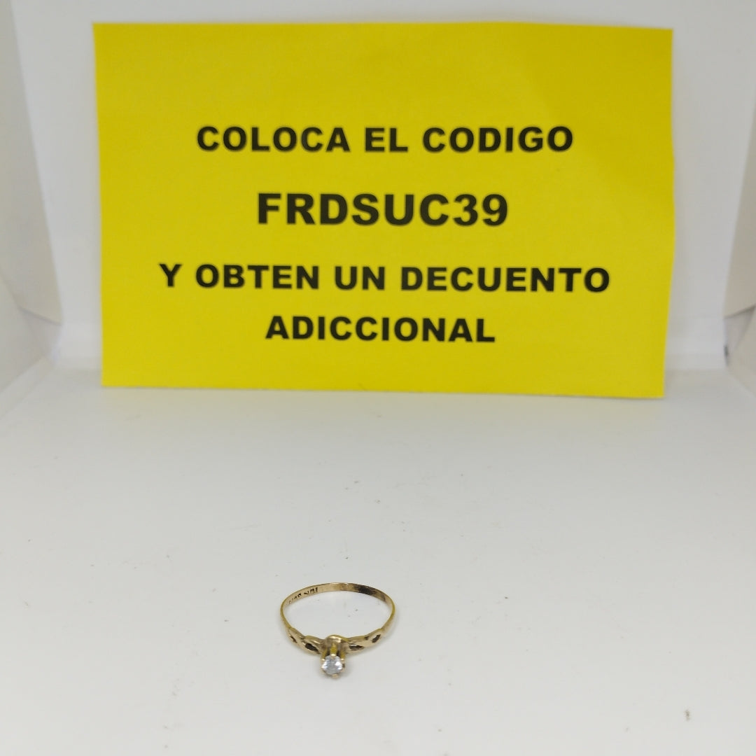 ANILLITO ORO 10 K 1,00 GRMS (SEMINUEVO)