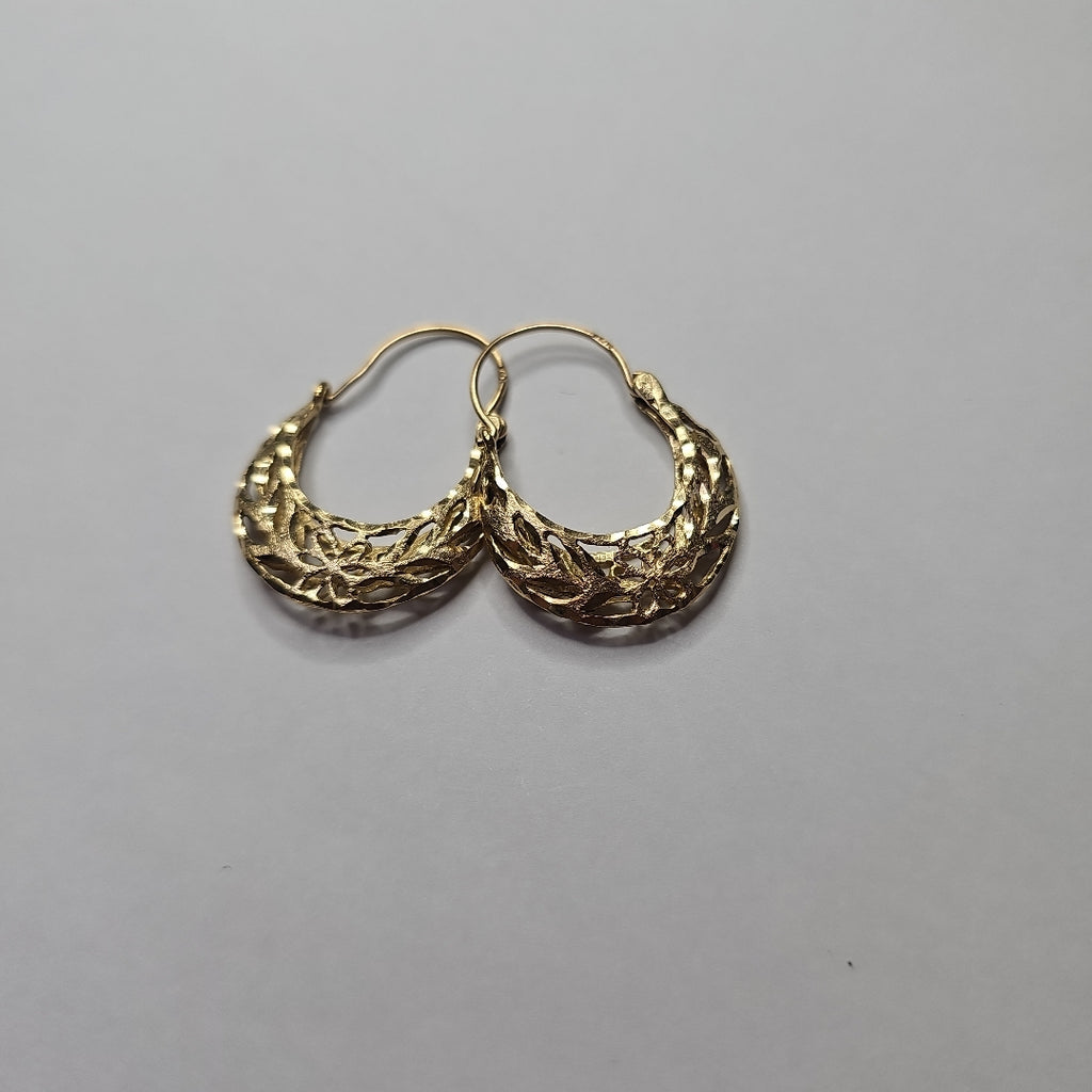 ARRACADAS PAR ORO 14 K 5 GRMS (SEMINUEVO)