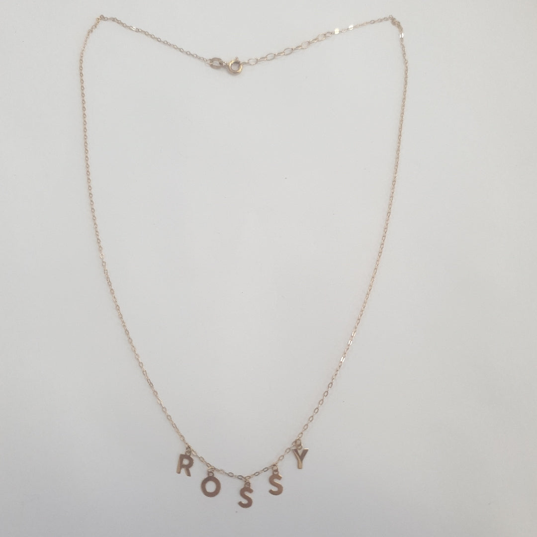 GARGANTILLA ORO 14 K 1.2 GRMS (SEMINUEVO)