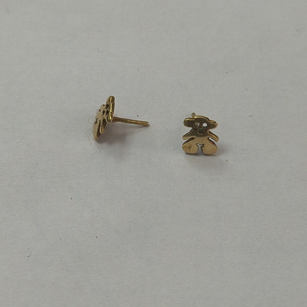 ARETES PAR ORO 14 K 0,80 GRMS (SEMINUEVO)