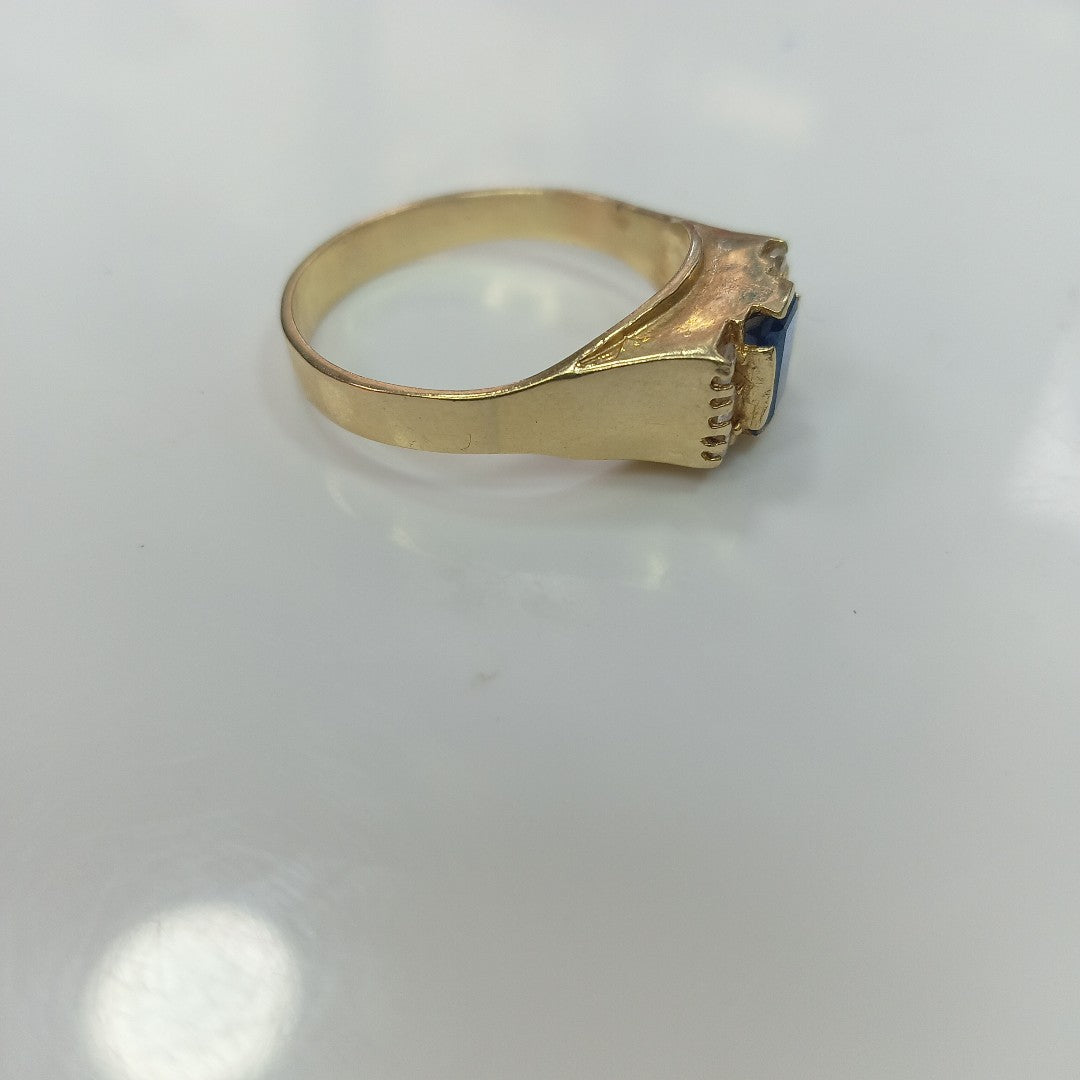 ANILLO ORO 14 K 4.4 GRMS (SEMINUEVO)