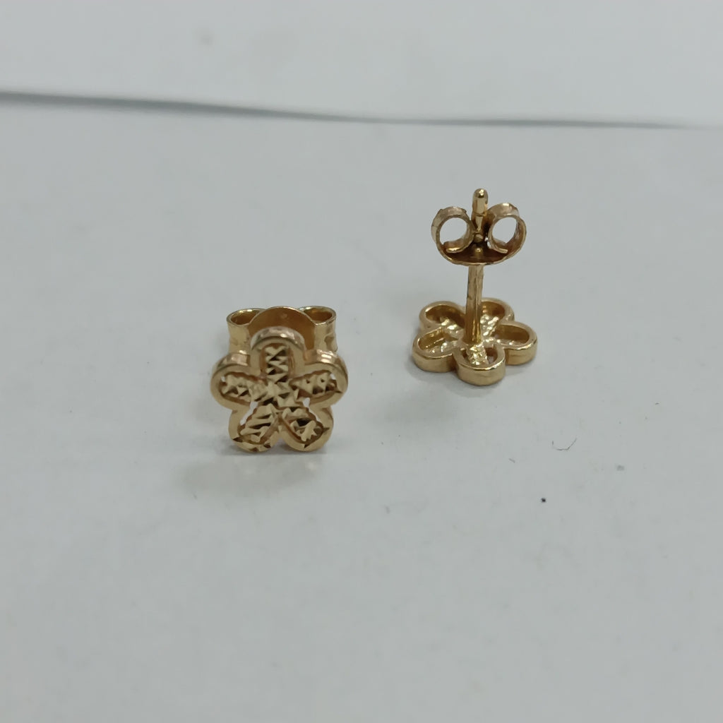 BROQUELES PAR ORO 14 K 1,00 GRMS (SEMINUEVO)
