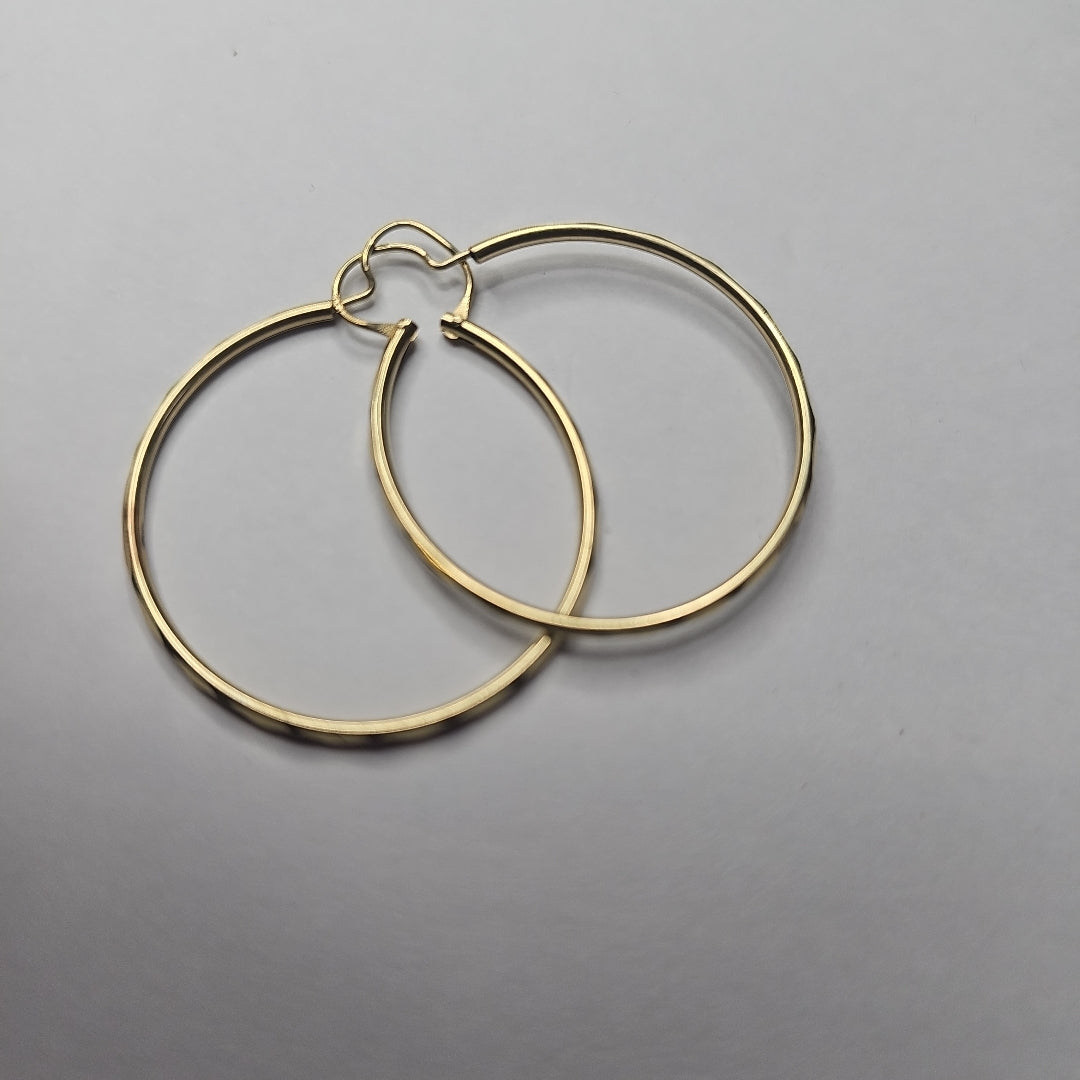 ARRACADAS PAR ORO 14 K 1.4 GRMS (SEMINUEVO)