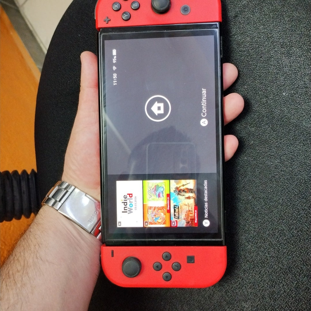 CONSOLA DE VIDEOJUEGO NINTENDO SWITCH OLED 64 GB (SEMINUEVO)