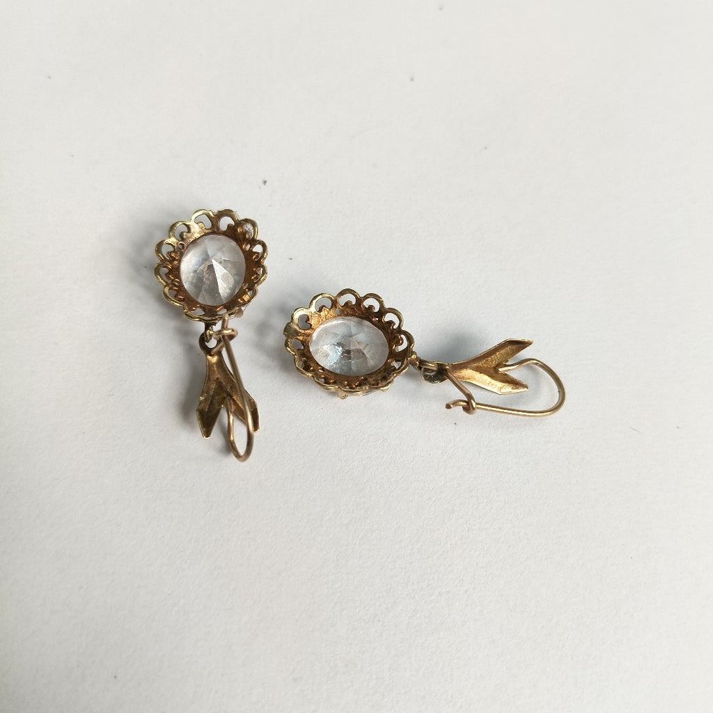 ARETES PAR ORO 8 K 5,70 GRMS (SEMINUEVO)