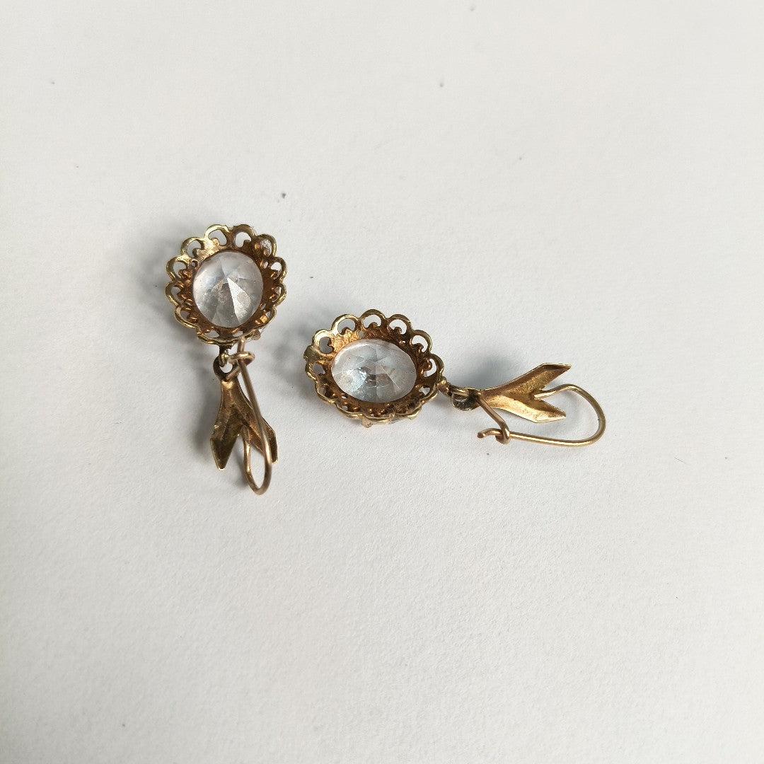 ARETES PAR ORO 8 K 5,70 GRMS (SEMINUEVO)