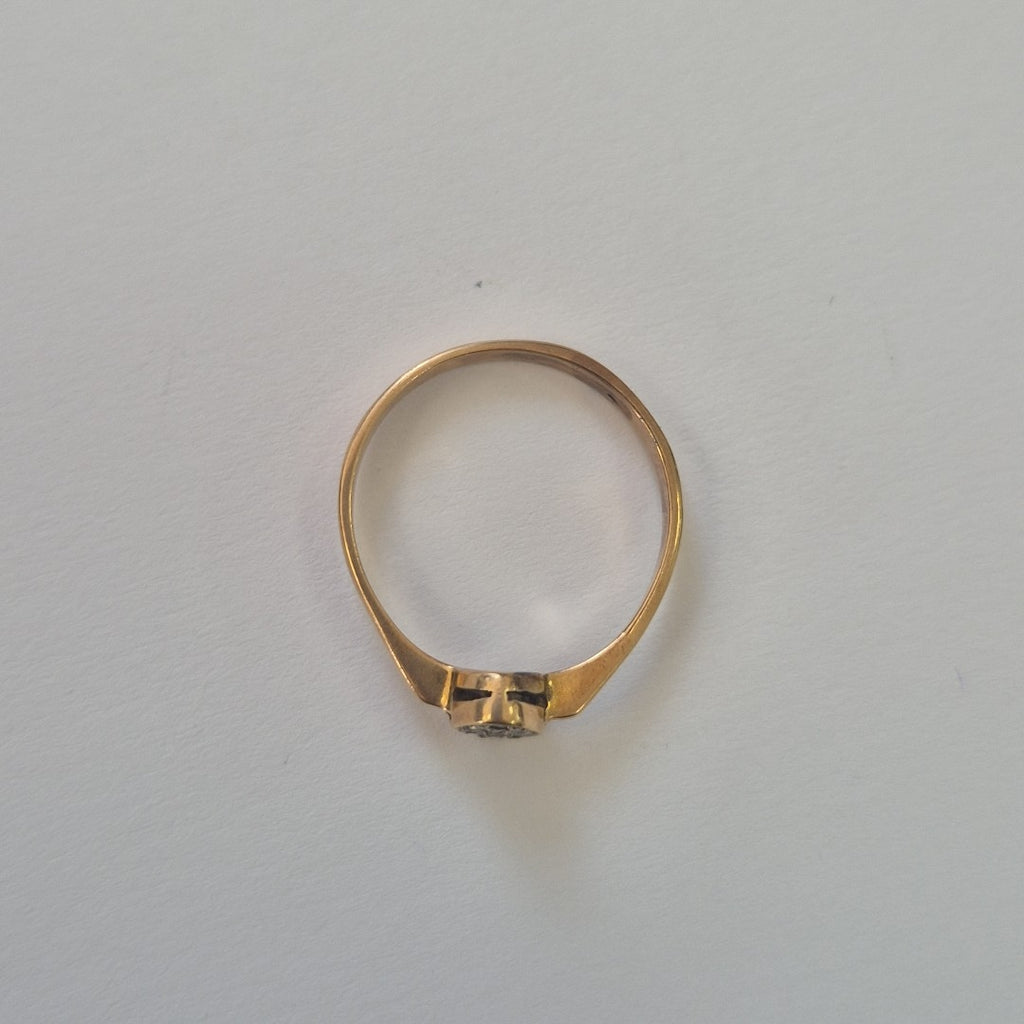 ANILLO ORO 14 K 2.2 GRMS (SEMINUEVO)