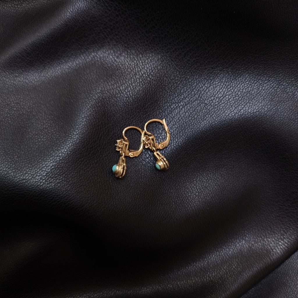 ARETES PAR ORO 10 K 1,80 GRMS (SEMINUEVO)