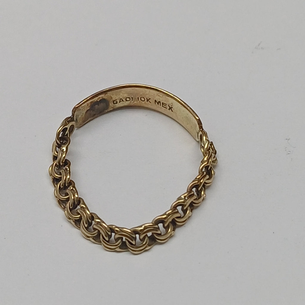 ANILLITO ORO 10 K 1,30 GRMS (SEMINUEVO)