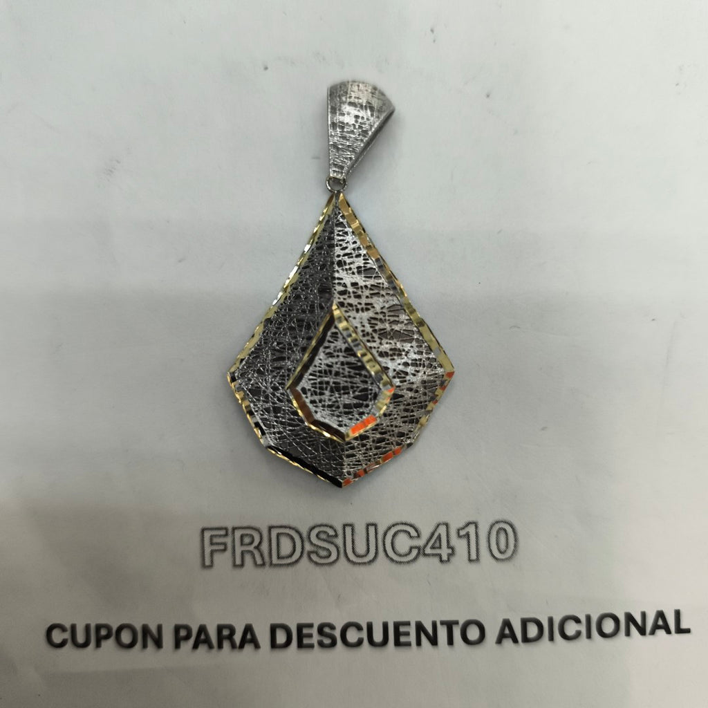 DIJE ORO BLANCO 10 K 4.2 GRMS (SEMINUEVO)