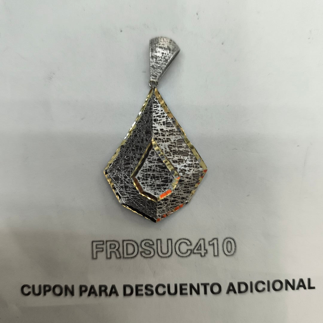 DIJE ORO BLANCO 10 K 4.2 GRMS (SEMINUEVO)