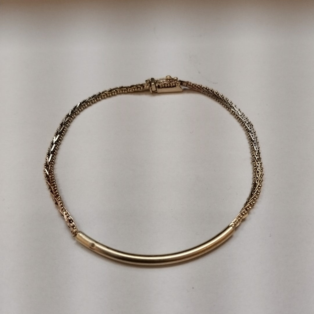 ESCLAVA ORO 14 K 6.1 GRMS (SEMINUEVO)