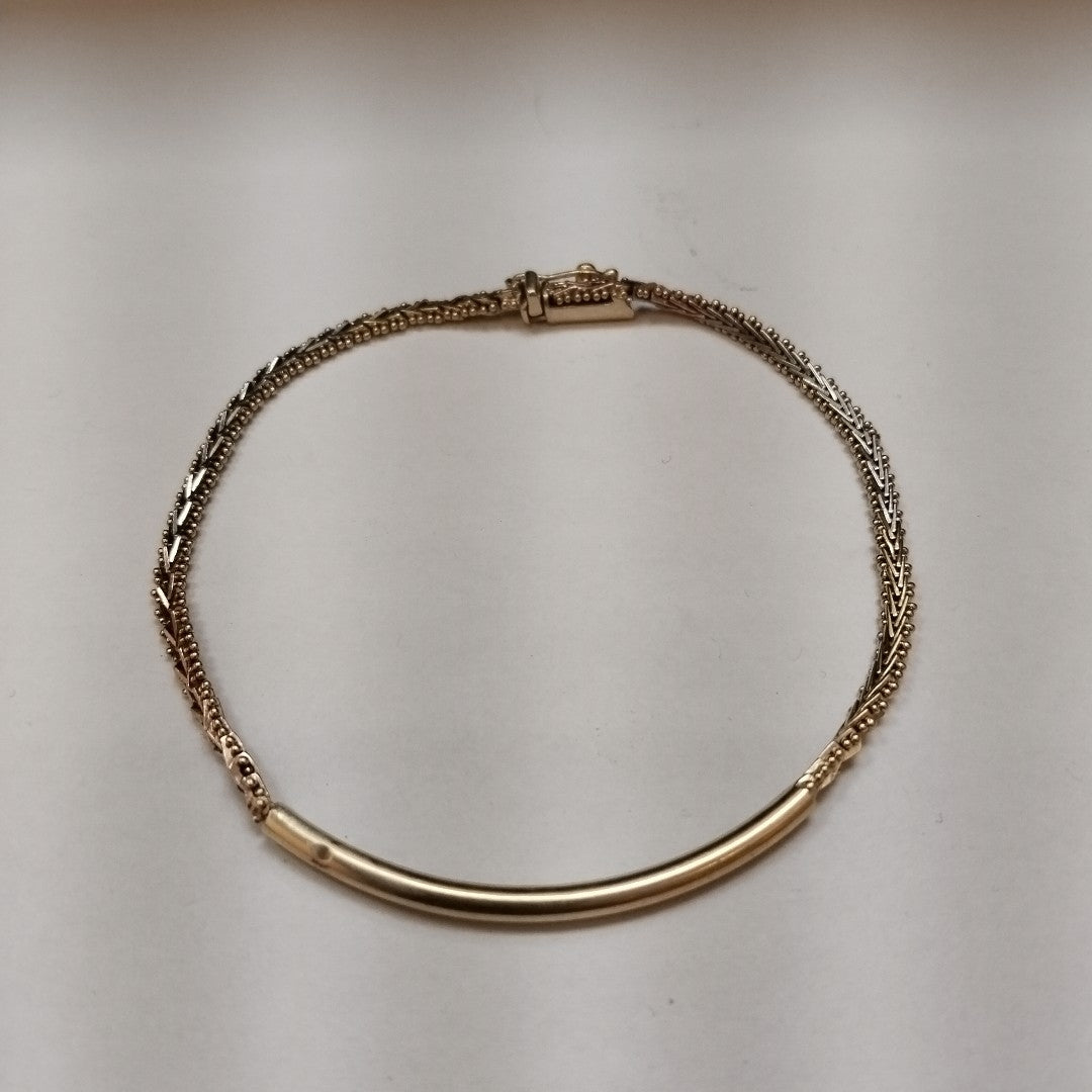 ESCLAVA ORO 14 K 6.1 GRMS (SEMINUEVO)