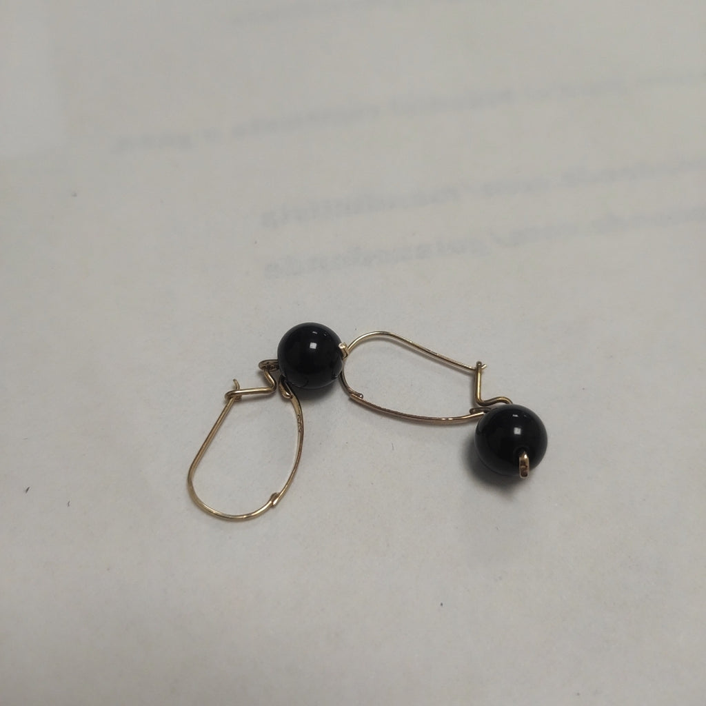 ARETES PAR ORO 14 K 1 GRMS (SEMINUEVO)