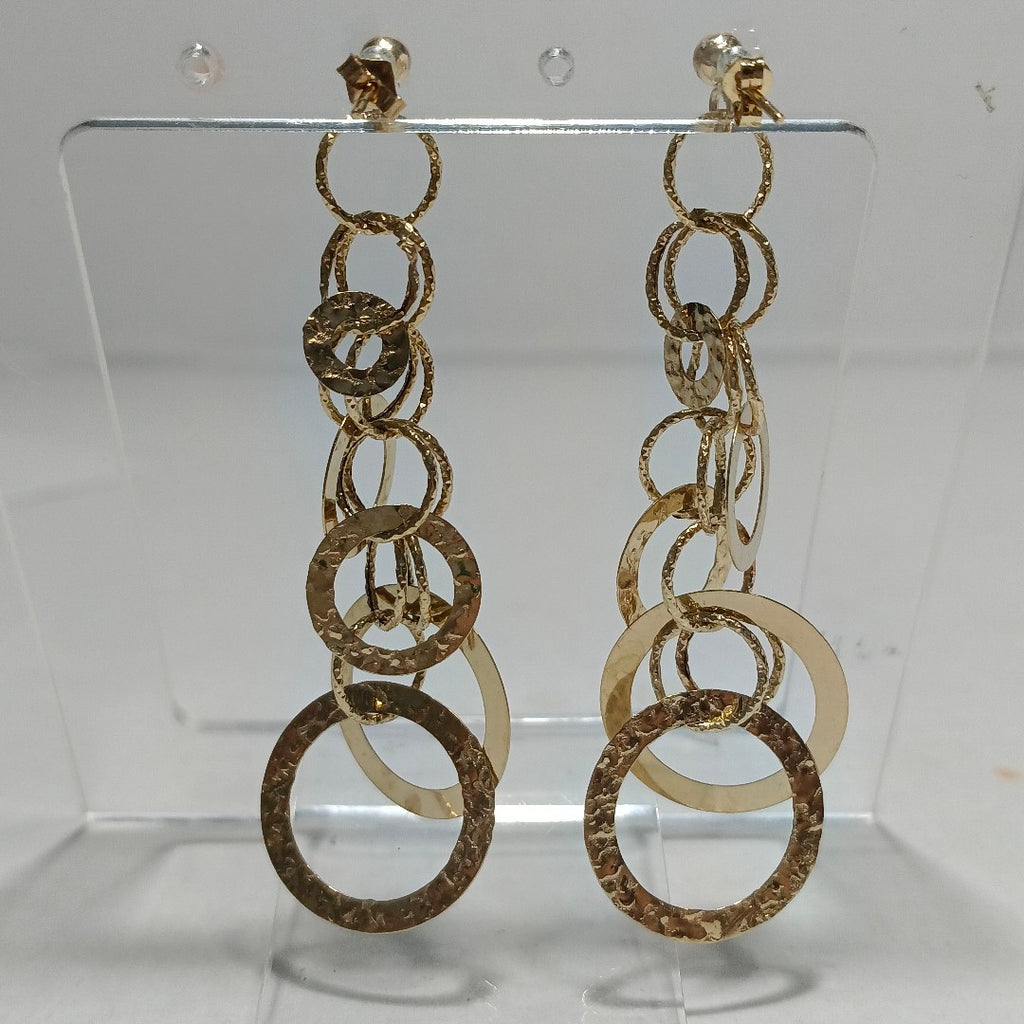 ARETES PAR ORO 14 K 7,20 GRMS (SEMINUEVO)