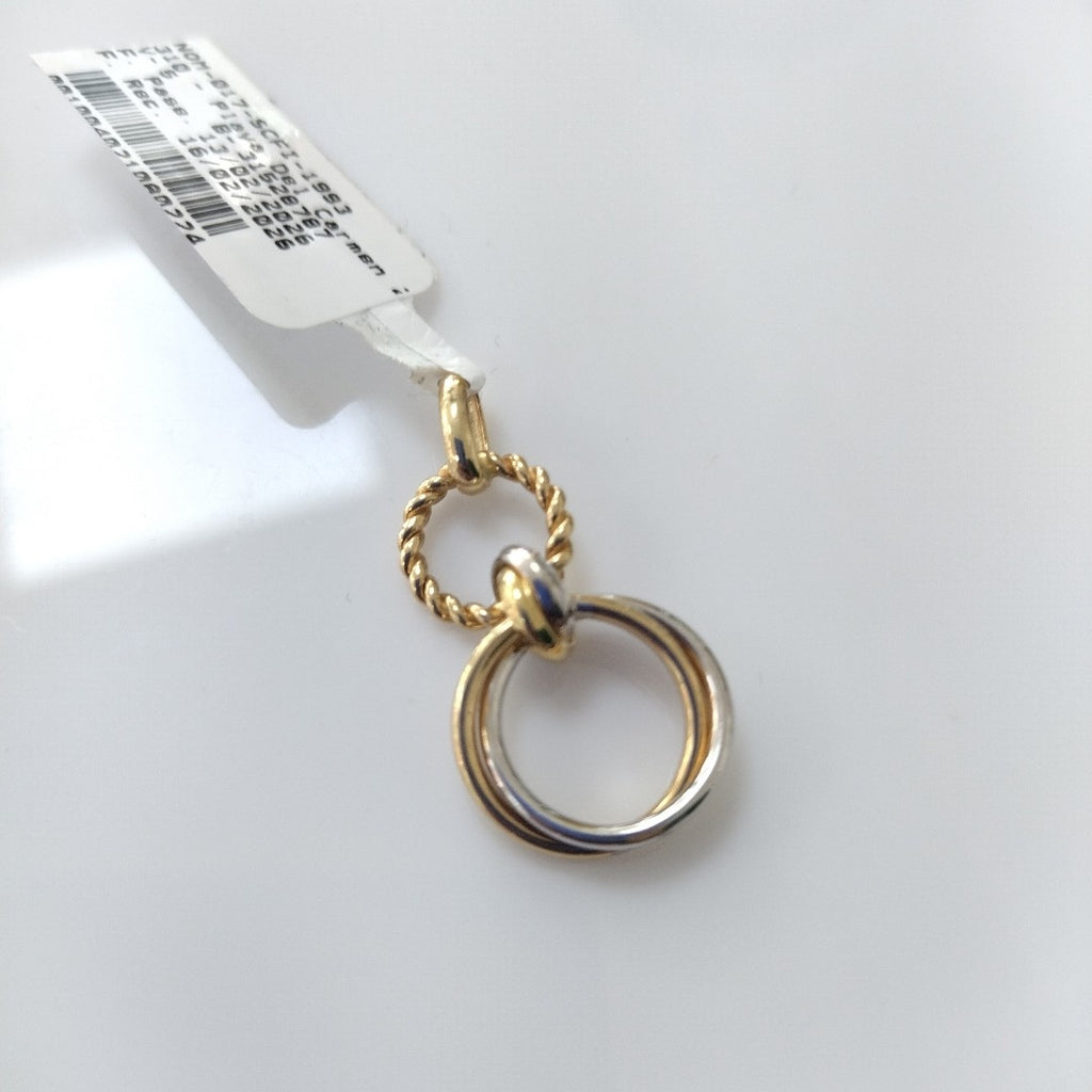 DIJE ORO,ORO COMBINADO 14 K 1,80 GRMS (SEMINUEVO)