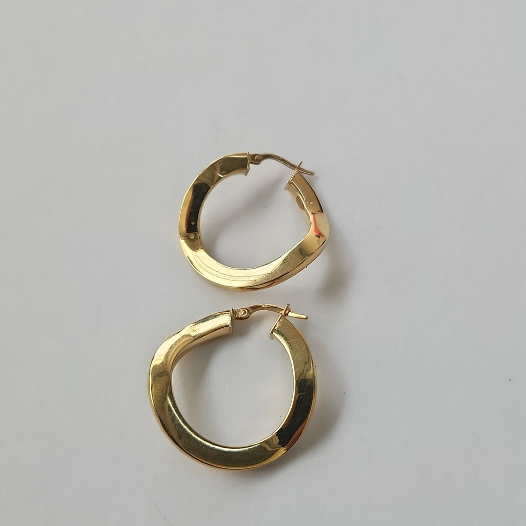 ARRACADAS PAR ORO 14 K 3,90 GRMS (SEMINUEVO)