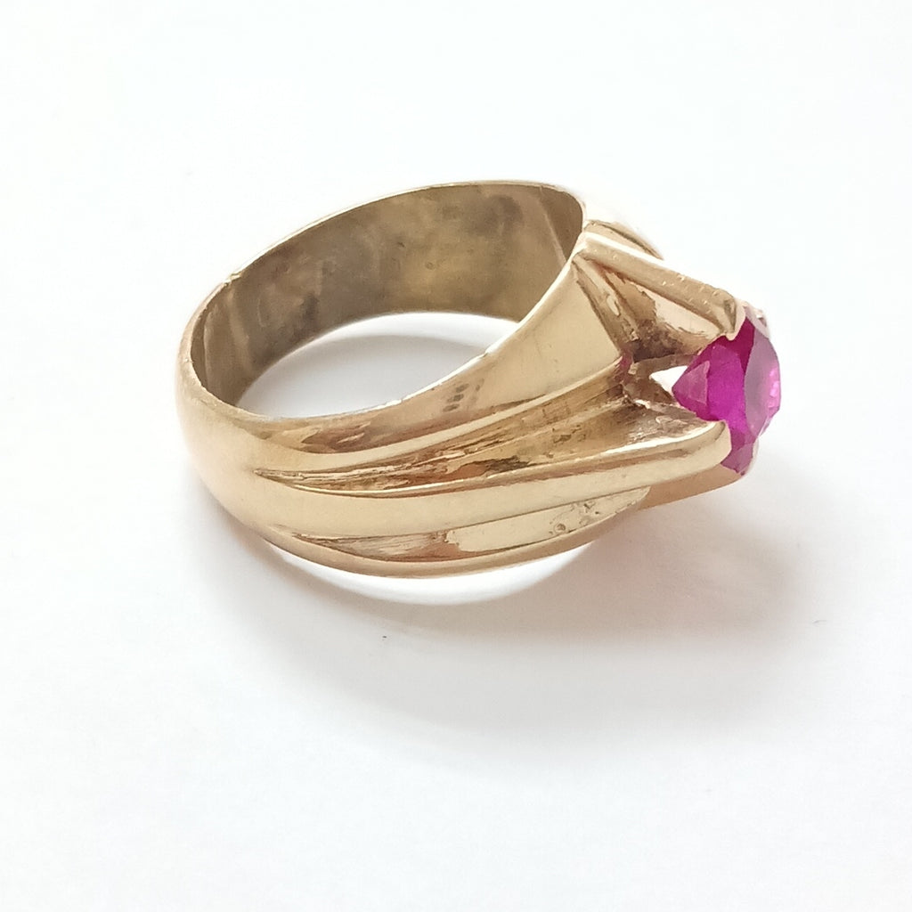 ANILLO ORO 14 K 12.6 GRMS (SEMINUEVO)
