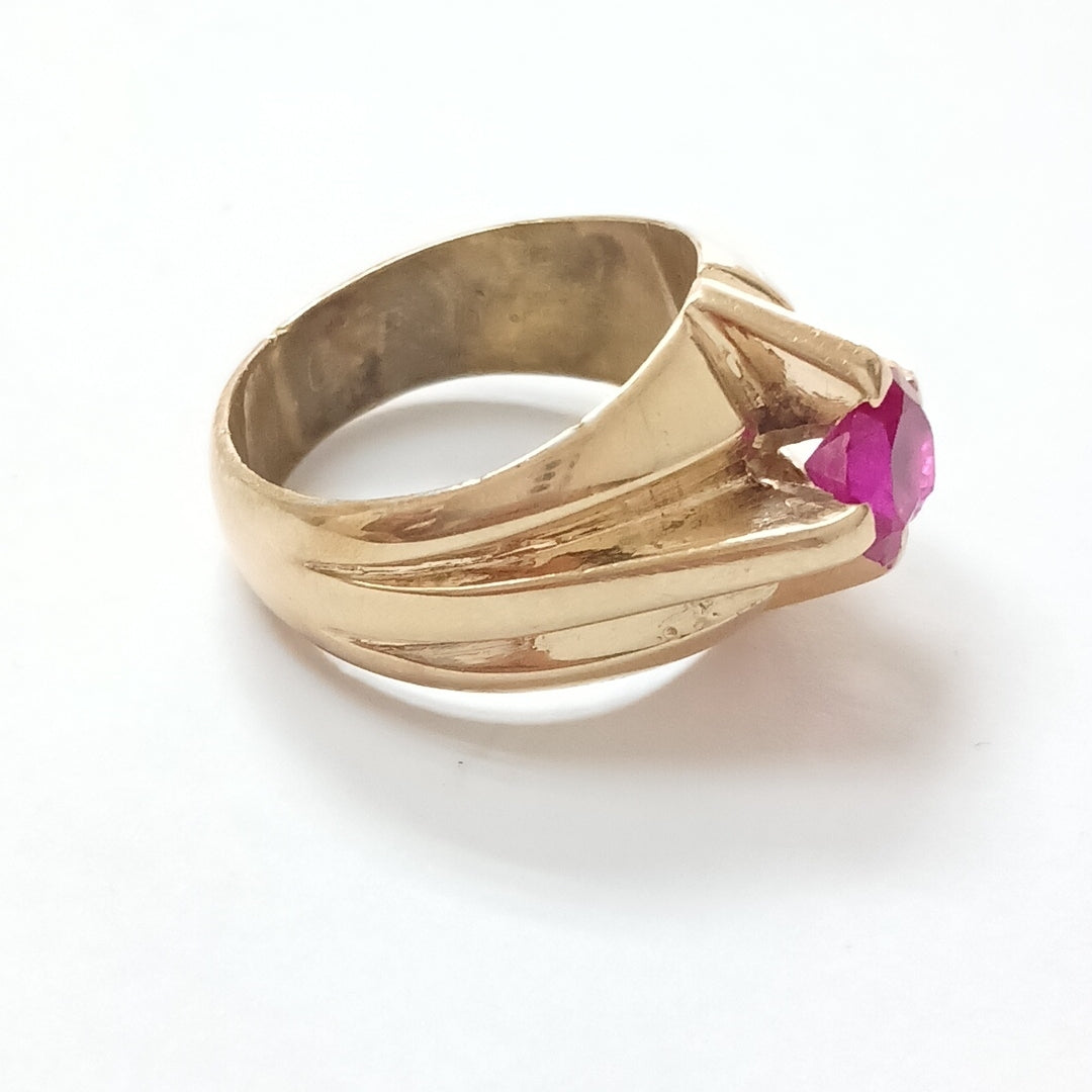 ANILLO ORO 14 K 12.6 GRMS (SEMINUEVO)