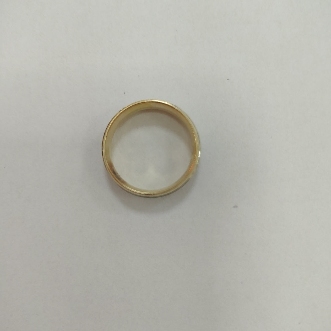 ARGOLLA ORO, ORO COMBINADO 14 K 3.3 GRMS (SEMINUEVO)