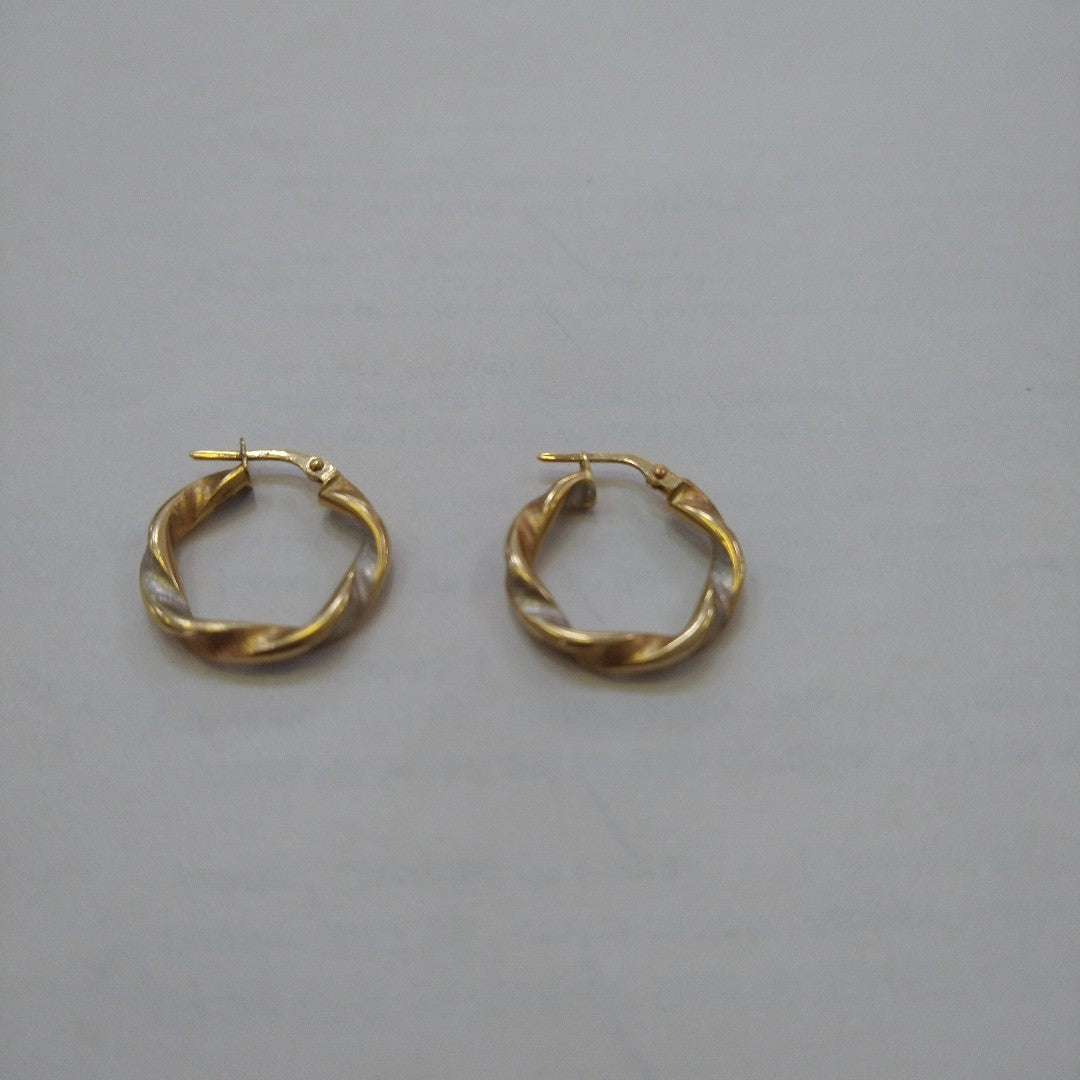ARRACADAS PAR ORO 14 K 1,30 GRMS (SEMINUEVO)
