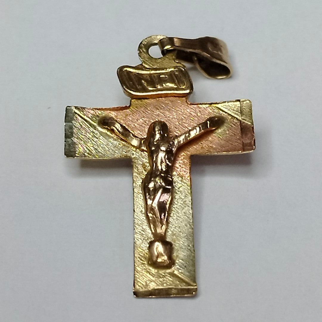 CRUCIFIJO ORO 10 K 1 GRMS (SEMINUEVO)