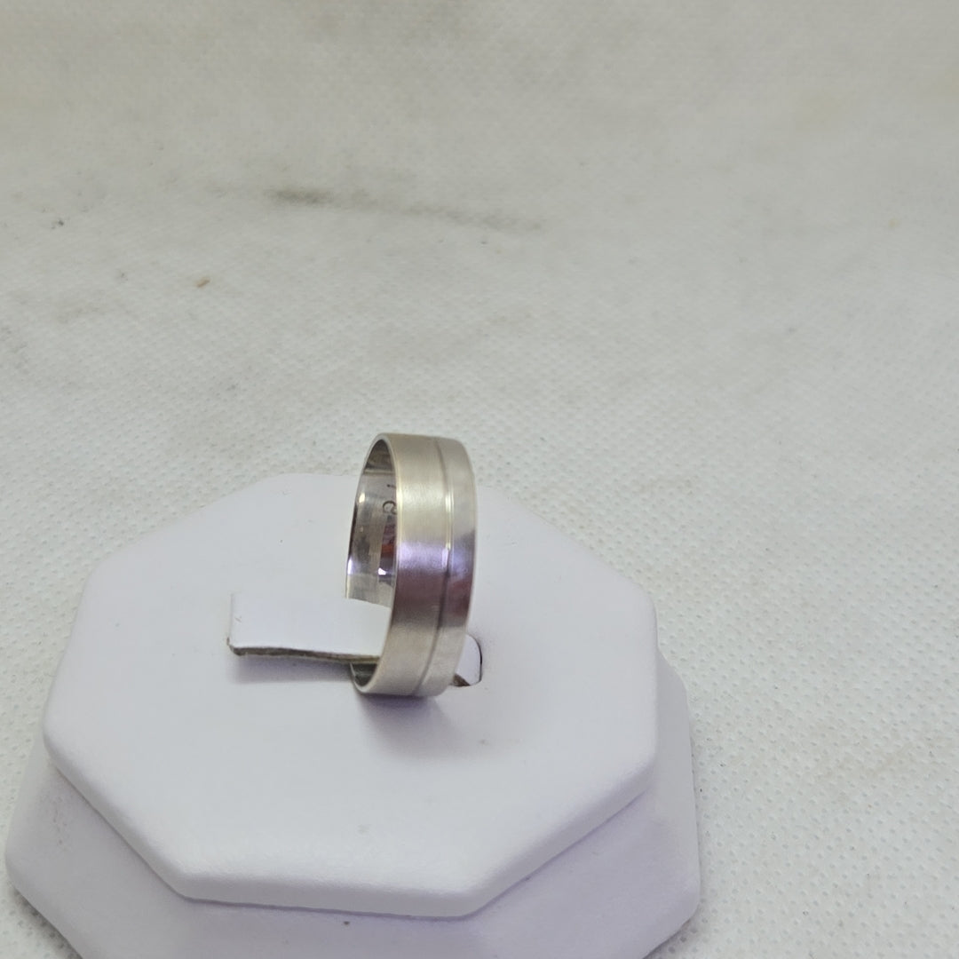 ARGOLLA ORO BLANCO 14 K 3.9 GRMS (SEMINUEVO)