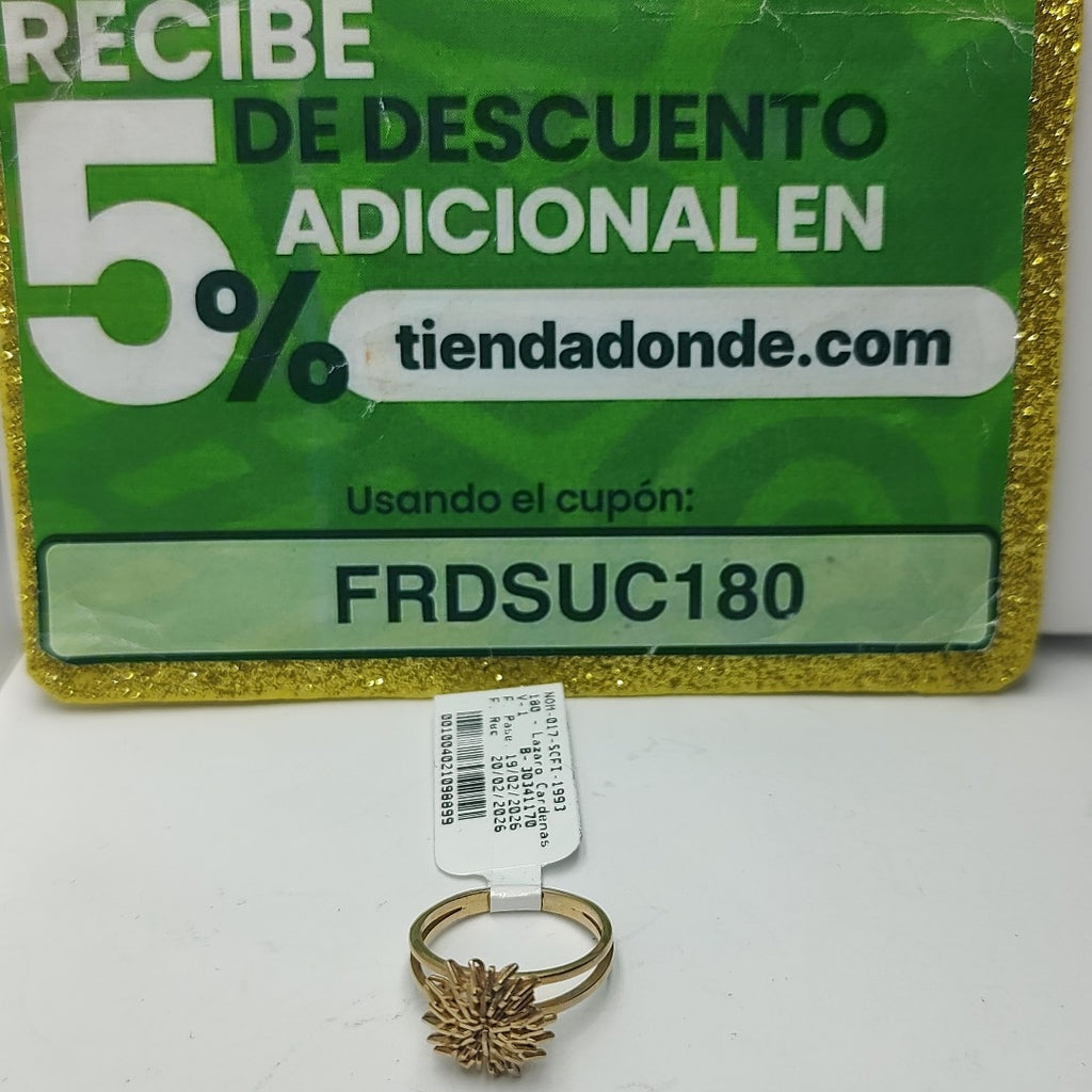 ANILLO ORO 18 K 3,60 GRMS (SEMINUEVO)
