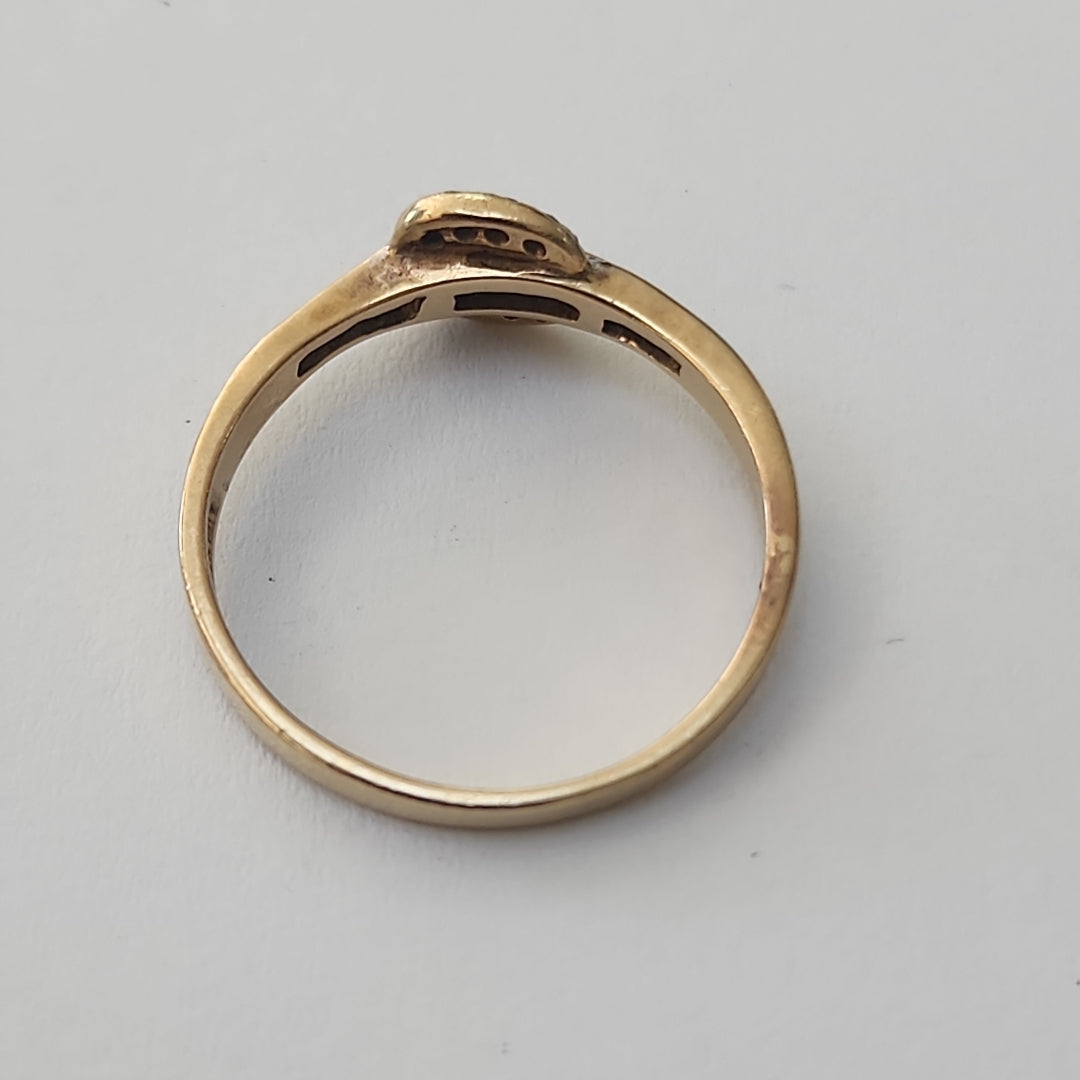 ANILLO ORO 10 K 2.1 GRMS (SEMINUEVO)