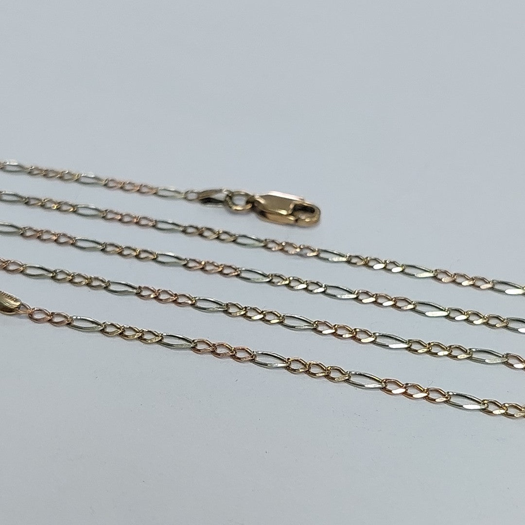 CADENA ORO,ORO COMBINADO 10 K 3,90 GRMS (SEMINUEVO)