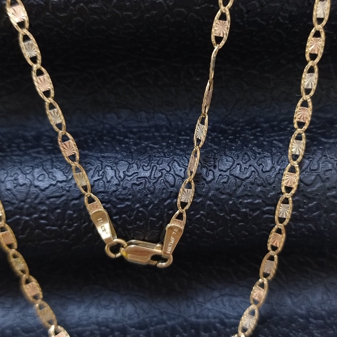 CADENA ORO 14 K 2,90 GRMS (SEMINUEVO)