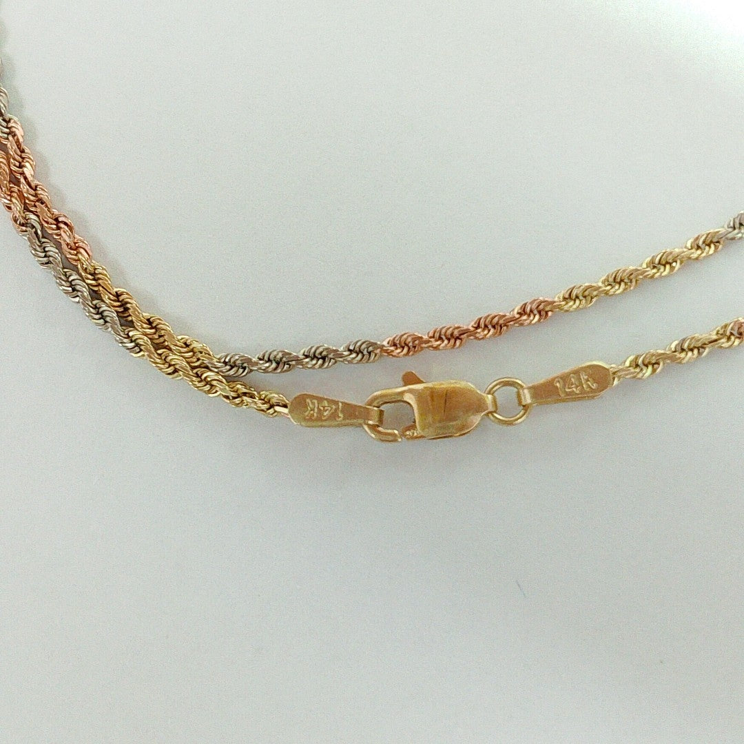 CADENA ORO 14 K 5.4 GRMS (SEMINUEVO)