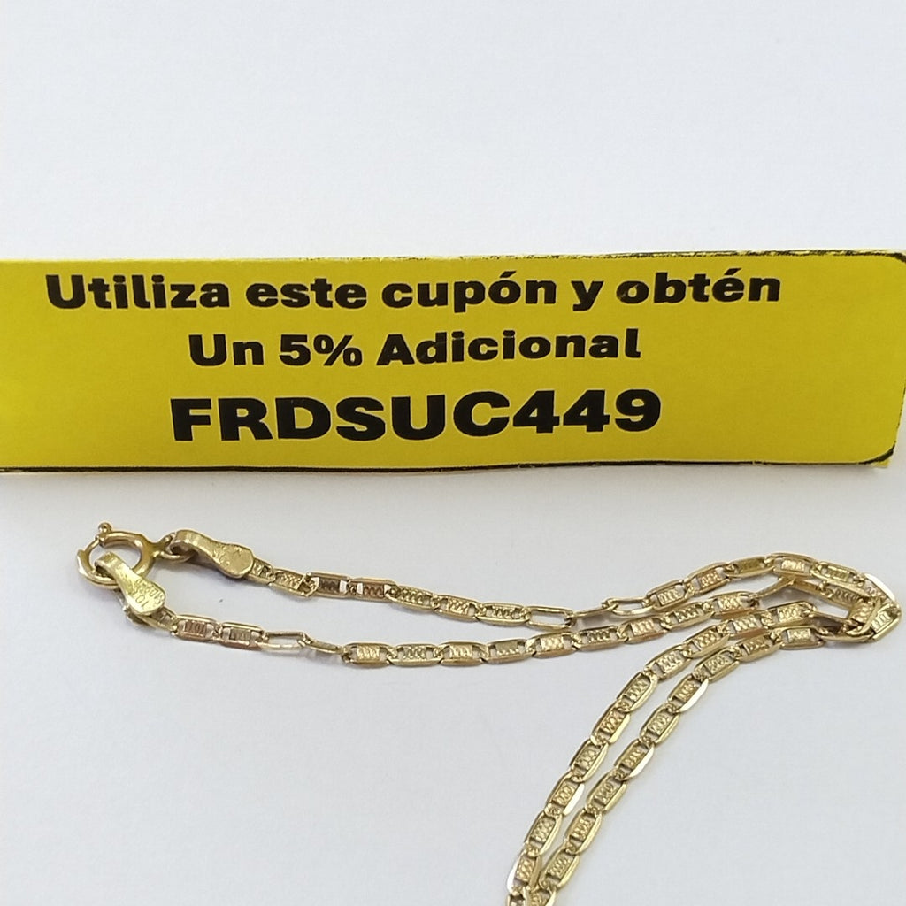 CADENA ORO 10 K 3.4 GRMS (SEMINUEVO)