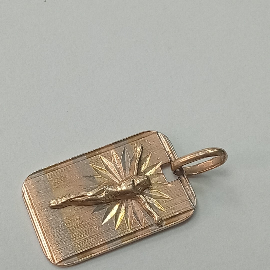 MEDALLA RELIGIOSA ORO 14 K 3,20 GRMS (SEMINUEVO)