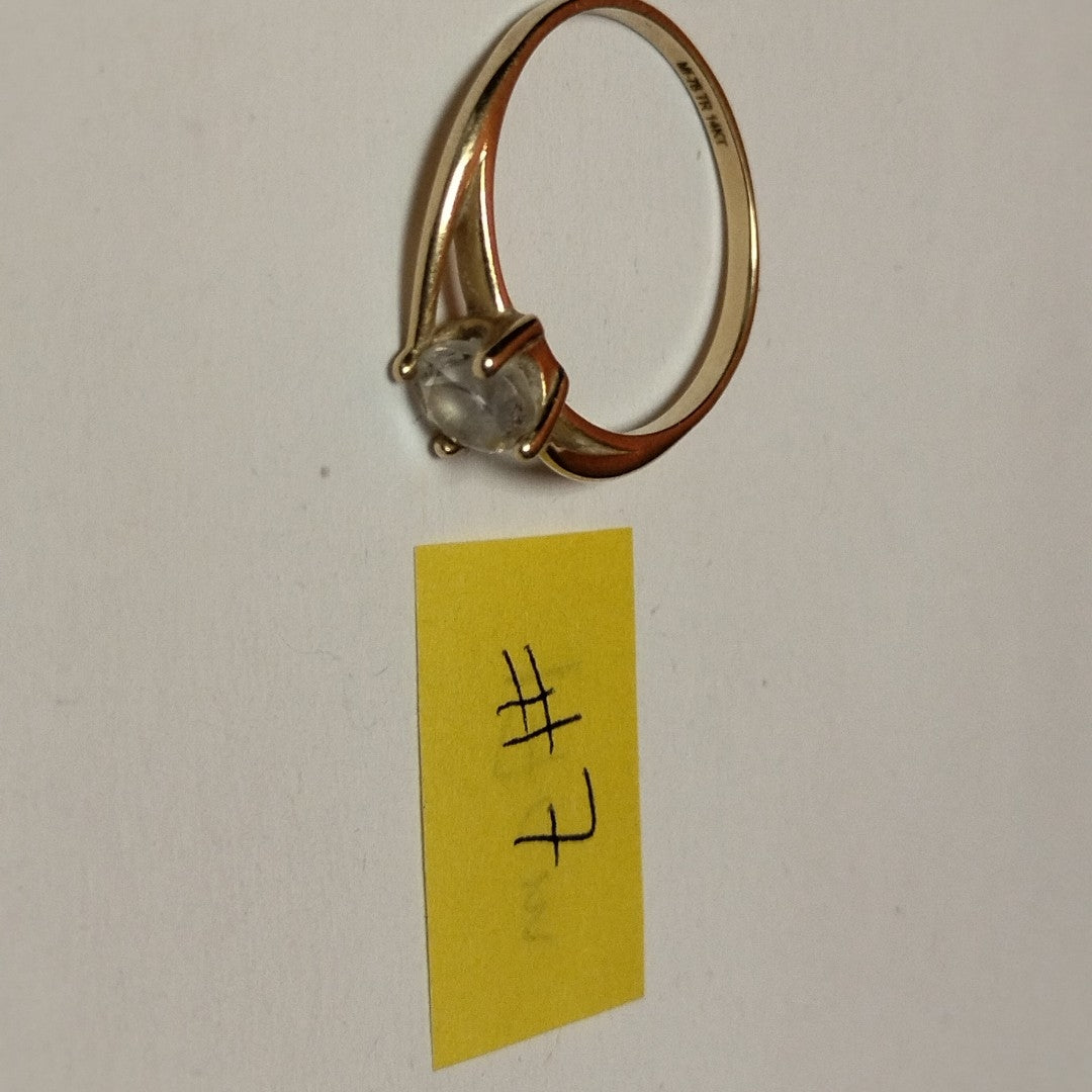 ANILLITO ORO 14 K 1.6 GRMS (SEMINUEVO)