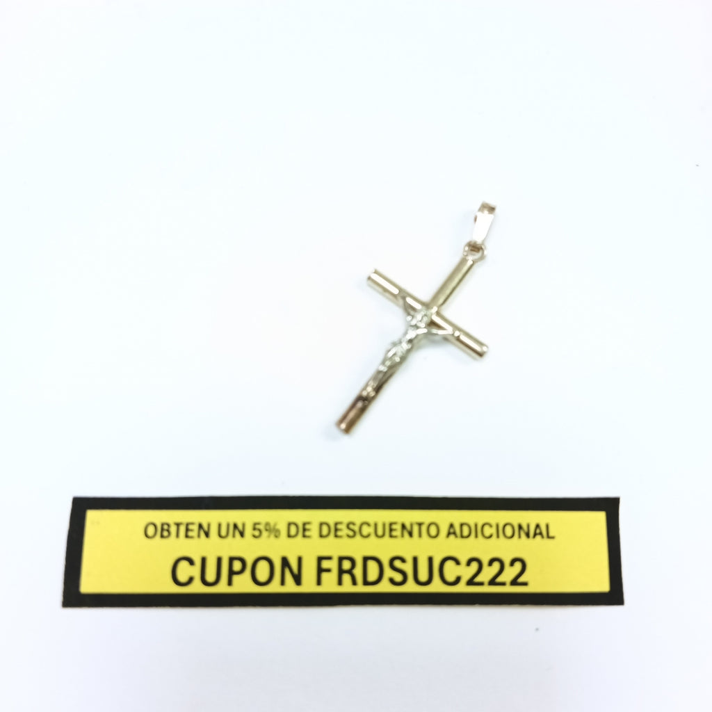 CRUCIFIJO ORO 10 K 1,40 GRMS (SEMINUEVO)