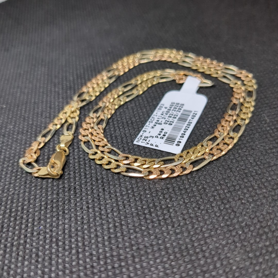 CADENA ORO COMBINADO 14 K 13.6 GRMS (SEMINUEVO)