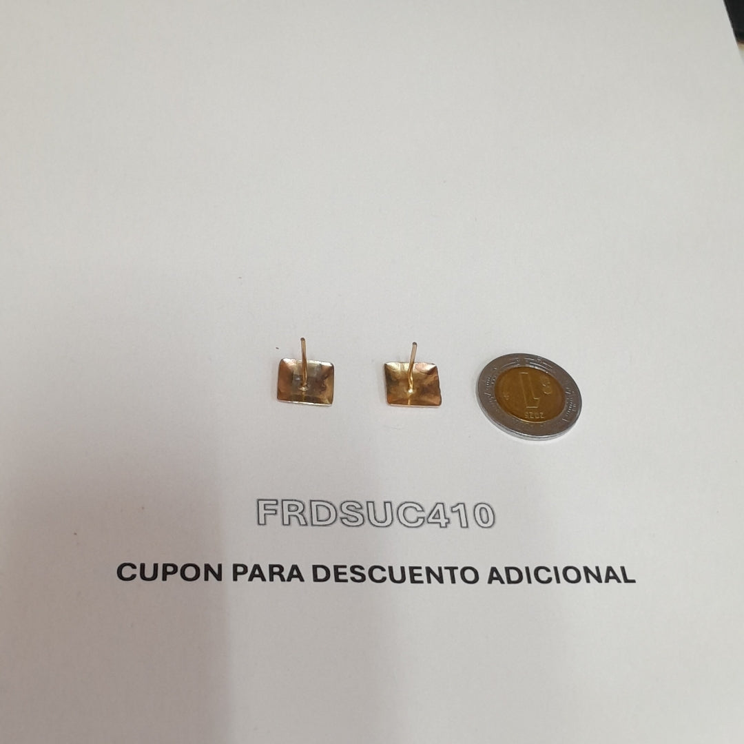 BROQUELES PAR ORO 10 K 1.1 GRMS (SEMINUEVO)