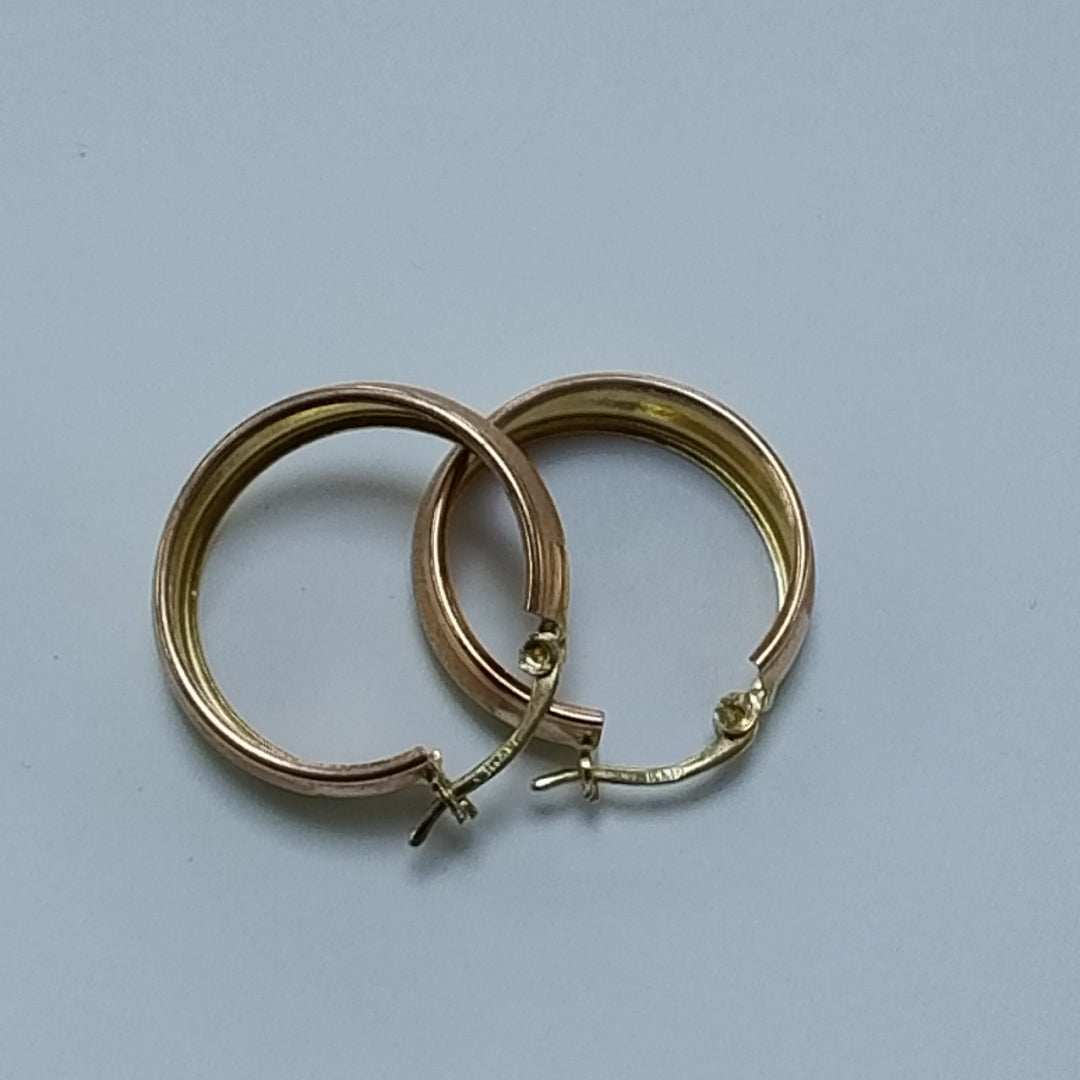 ARRACADAS PAR ORO 14 K 4,20 GRMS (SEMINUEVO)