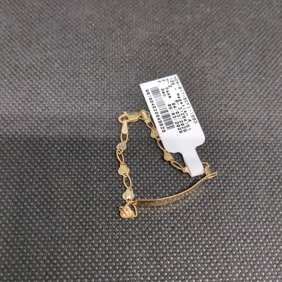 ESCLAVA ORO, ORO COMBINADO 10 K 1.9 GRMS (SEMINUEVO)