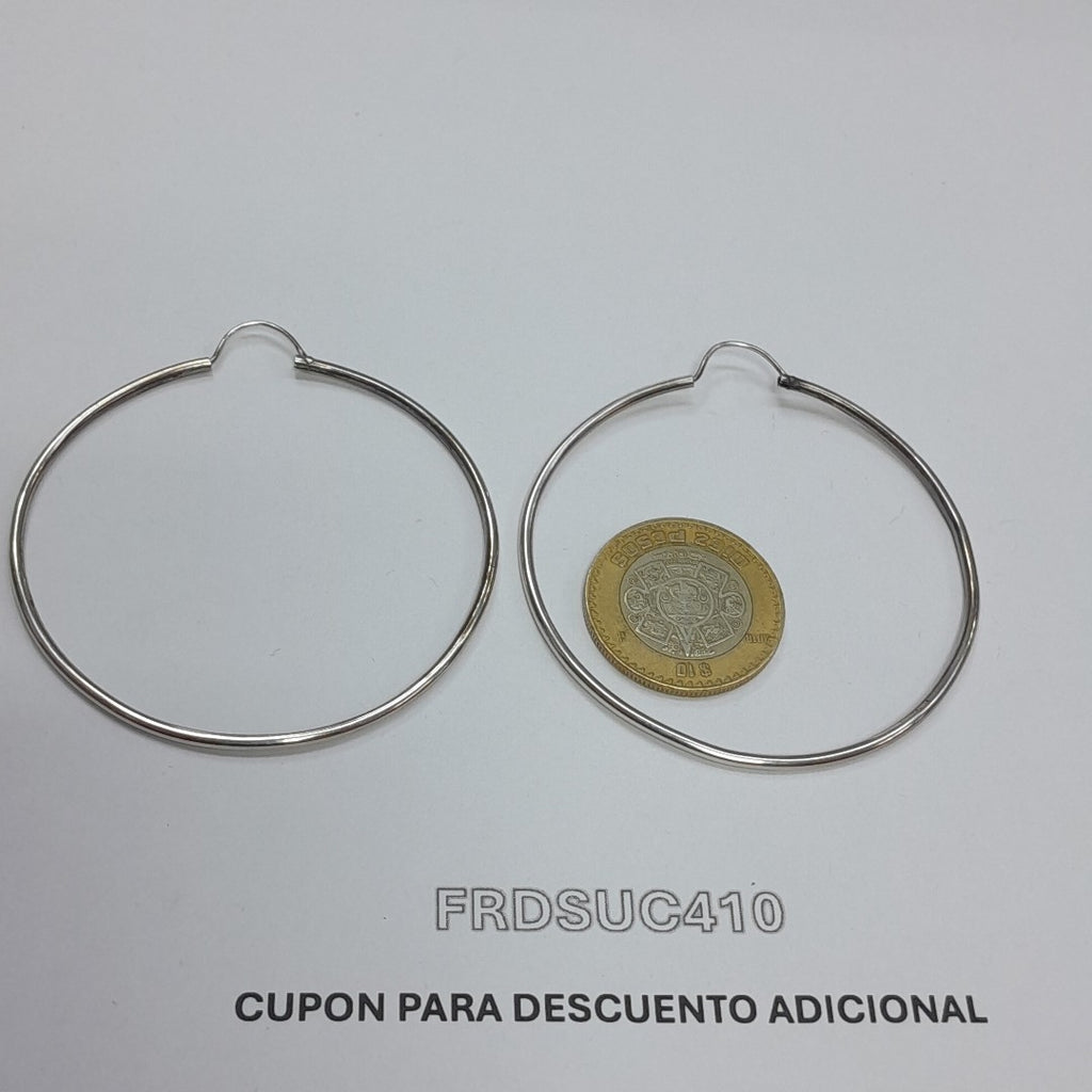 ARRACADAS PAR PLATA 7,70 GRMS (SEMINUEVO)