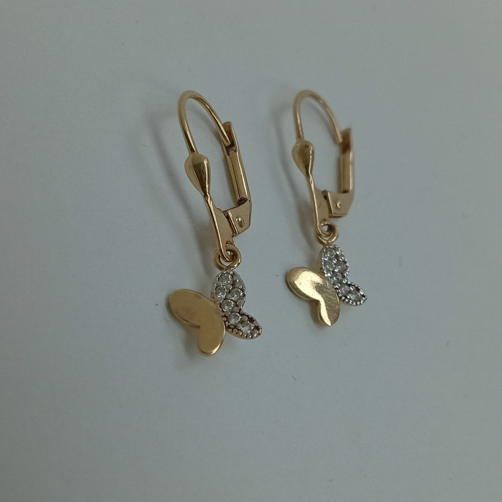 BROQUELES ORO 14K 1.8 (NUEVO)