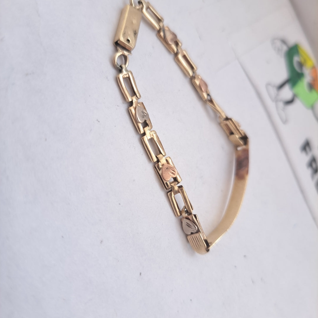 ESCLAVA ORO 10 K 4,10 GRMS (SEMINUEVO)