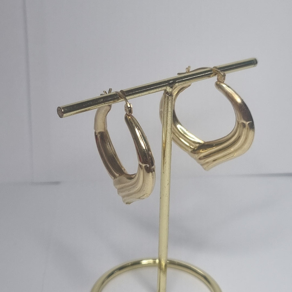 ARRACADAS PAR ORO 10 K 3,60 GRMS (SEMINUEVO)