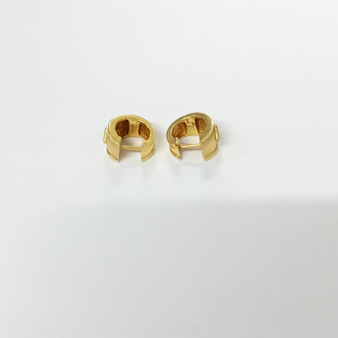 ARRACADAS PAR ORO 14 K 5.5 GRMS (SEMINUEVO)