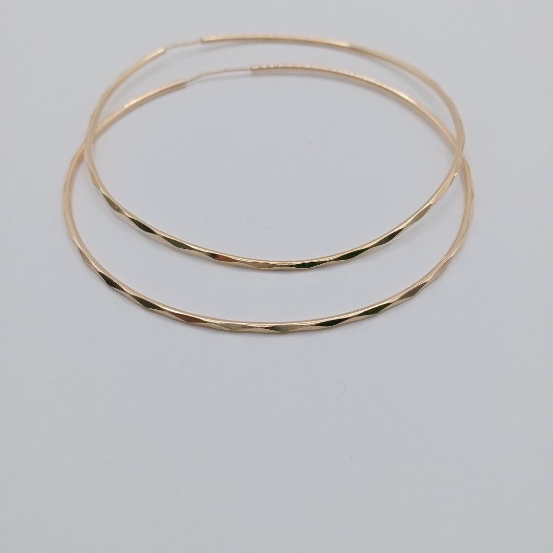 ARRACADAS PAR ORO 14 K 4,80 GRMS (SEMINUEVO)