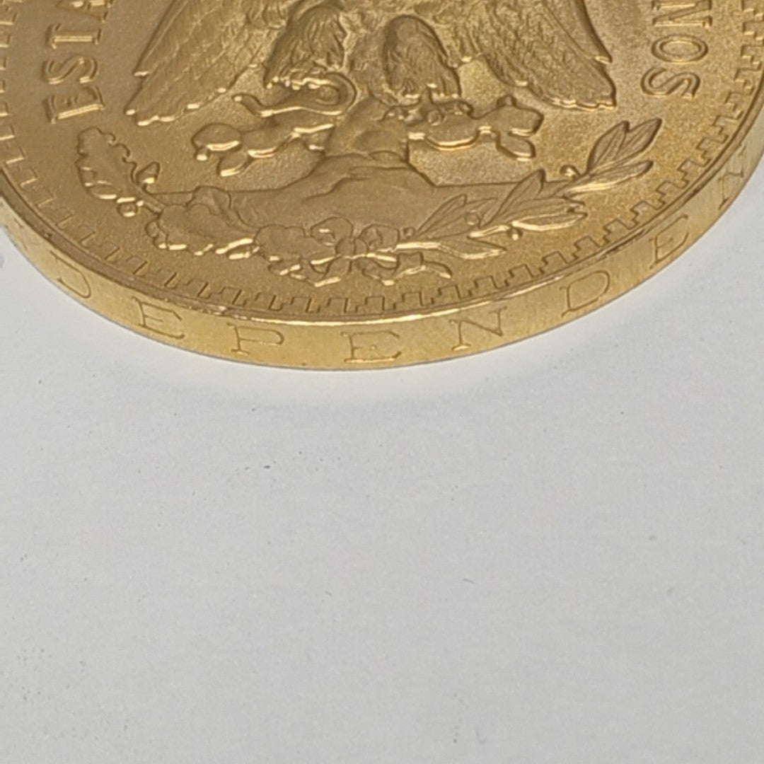 K1 41.6 GRMS 21 K IDENTIFICACIÓN MONEDA NOMINATIVA MONEDAS PESOS 50 PES (SEMINUEVO)