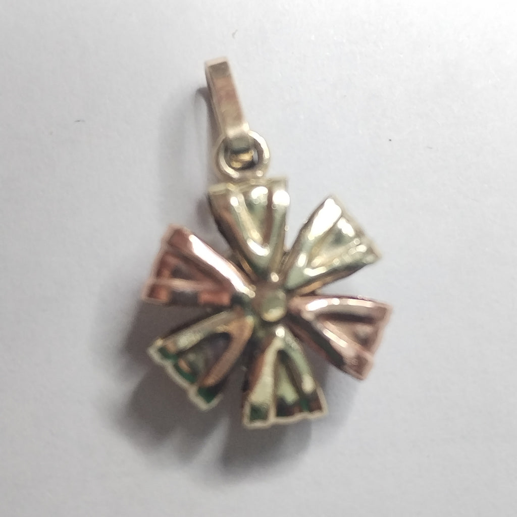 DIJE ORO COMBINADO 14 K 1,40 GRMS (SEMINUEVO)