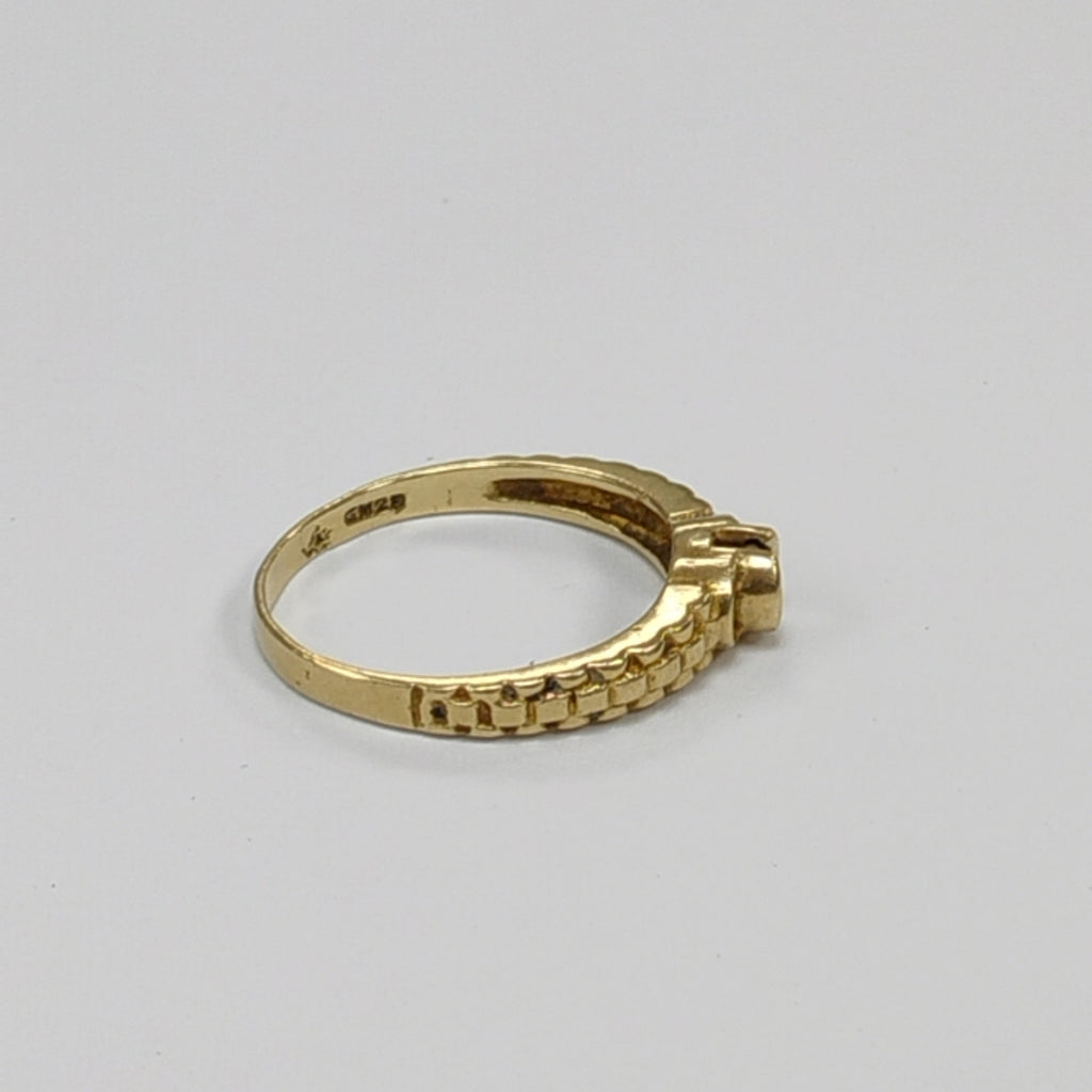 ANILLO ORO 14 K 2,20 GRMS (SEMINUEVO)