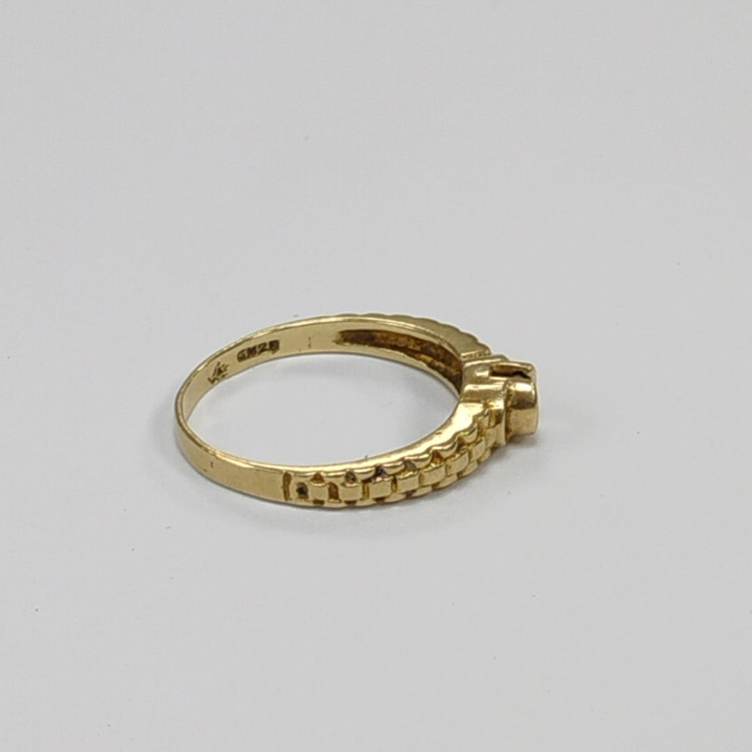 ANILLO ORO 14 K 2,20 GRMS (SEMINUEVO)